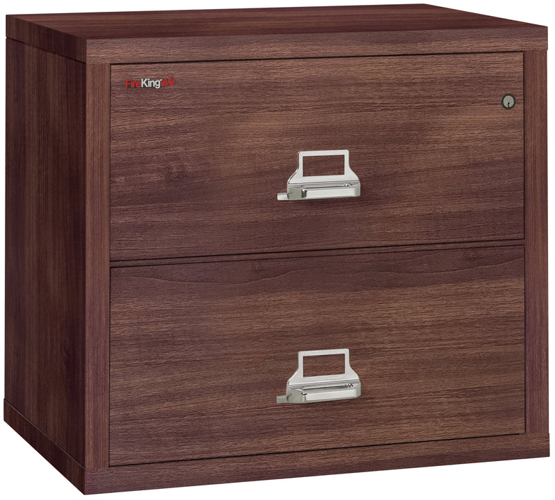 FireKing Designer Series Lateral File Cabinet - 1-Hour Fire-Rated & High Security - 2, 3, or 4 Drawers - 4 Colors