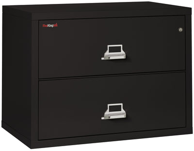 FireKing Classic Lateral File Cabinet - 1-Hour Fire-Rated & High Security - 2, 3, or 4 Drawers - Multiple Colors