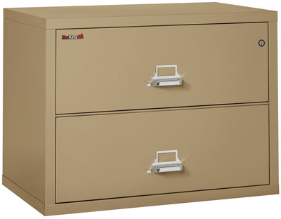 FireKing Classic Lateral File Cabinet - 1-Hour Fire-Rated & High Security - 2, 3, or 4 Drawers - Multiple Colors