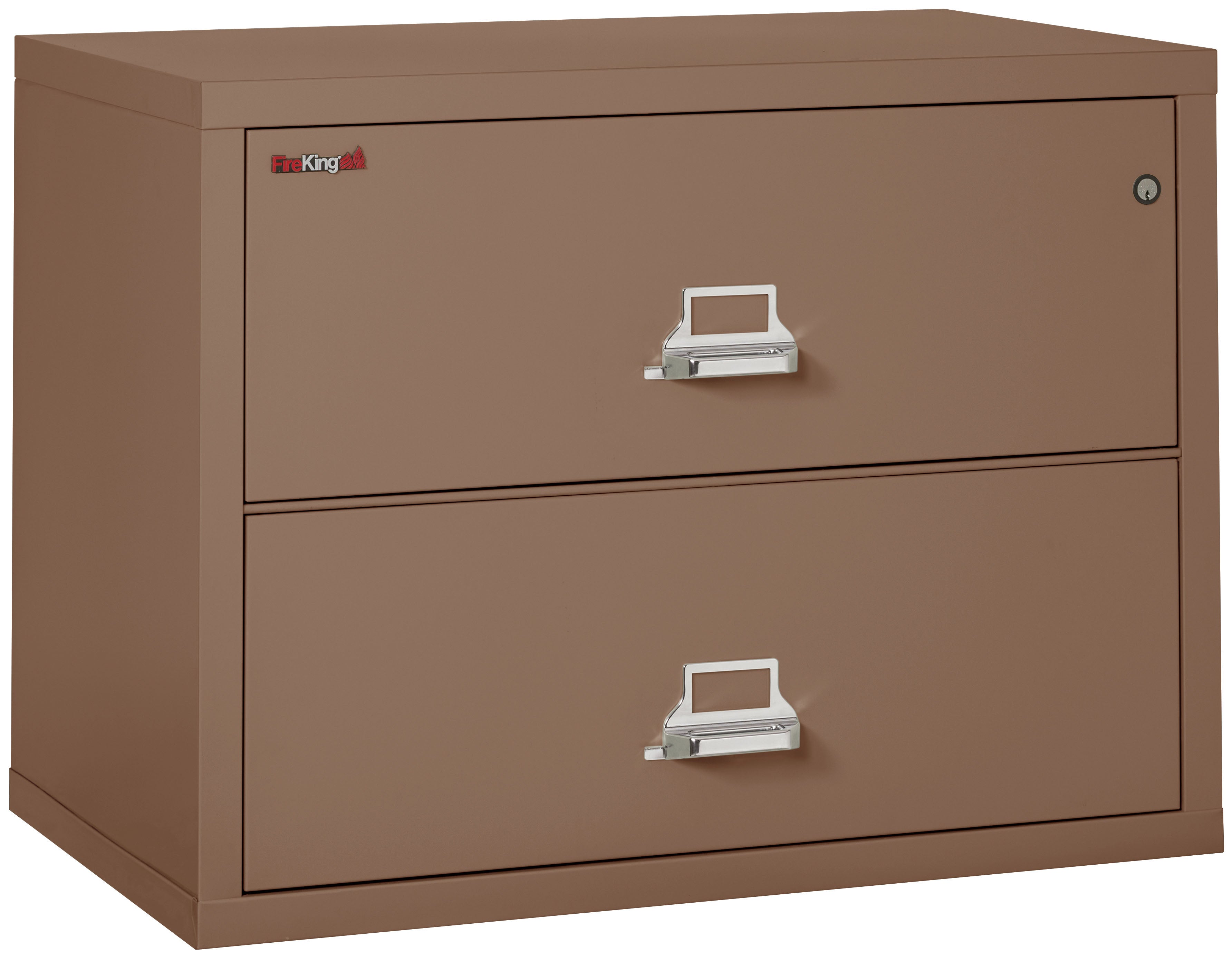 FireKing Classic Lateral File Cabinet - 1-Hour Fire-Rated & High Security - 2, 3, or 4 Drawers - Multiple Colors