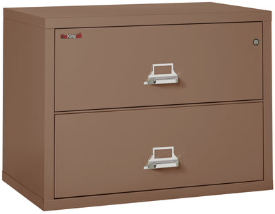 FireKing Classic Lateral File Cabinet - 1-Hour Fire-Rated & High Security - 2, 3, or 4 Drawers - Multiple Colors