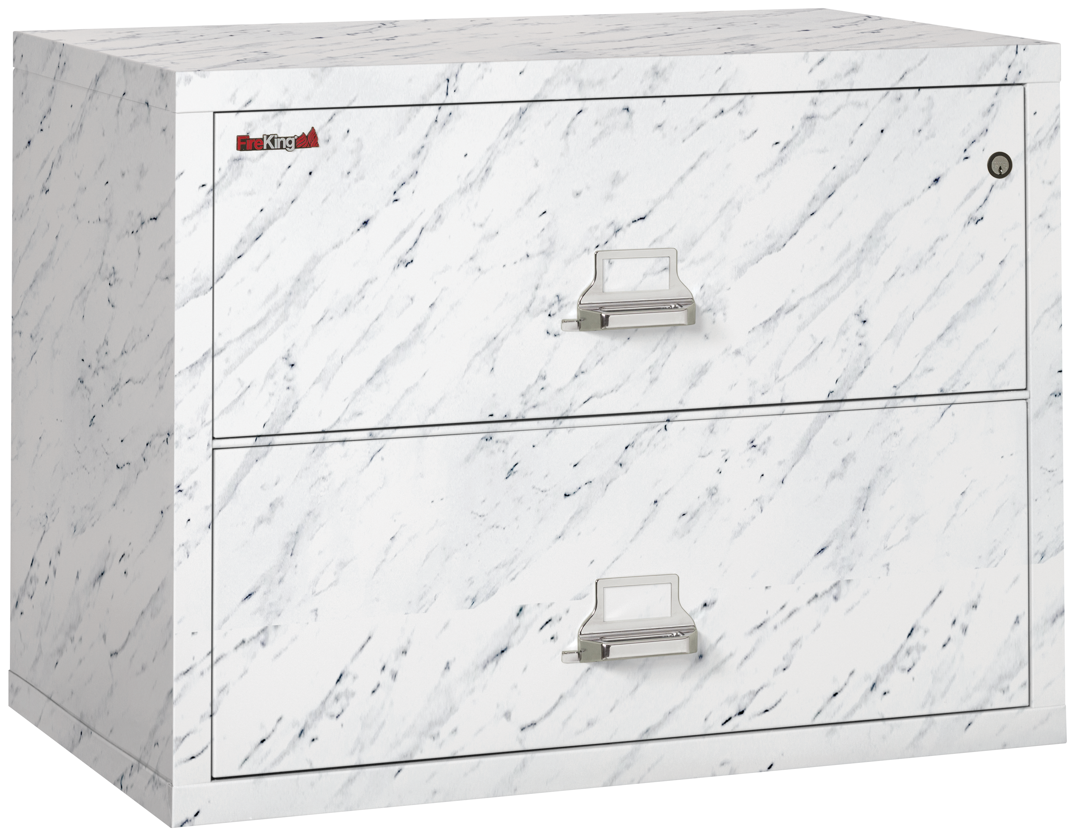 FireKing Classic Lateral File Cabinet - 1-Hour Fire-Rated & High Security - 2, 3, or 4 Drawers - Multiple Colors