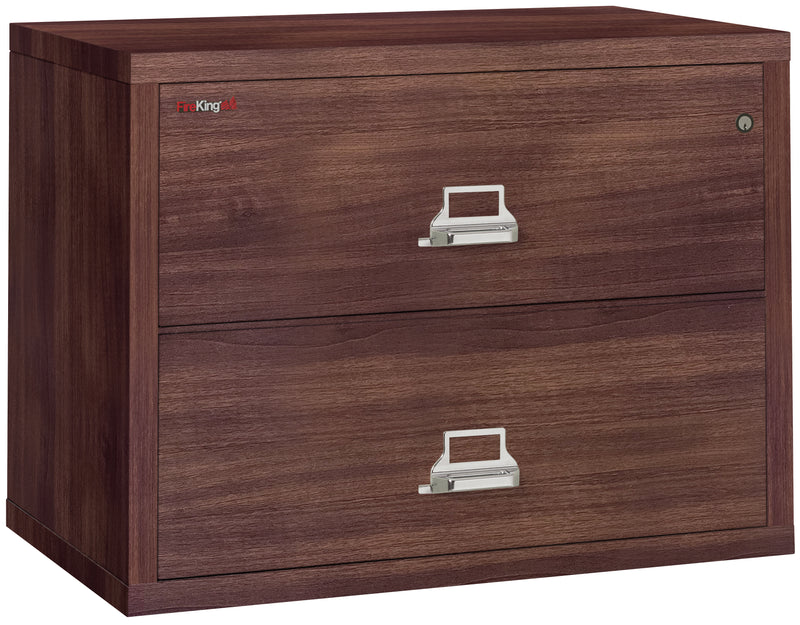 FireKing Designer Series Lateral File Cabinet - 1-Hour Fire-Rated & High Security - 2, 3, or 4 Drawers - 4 Colors