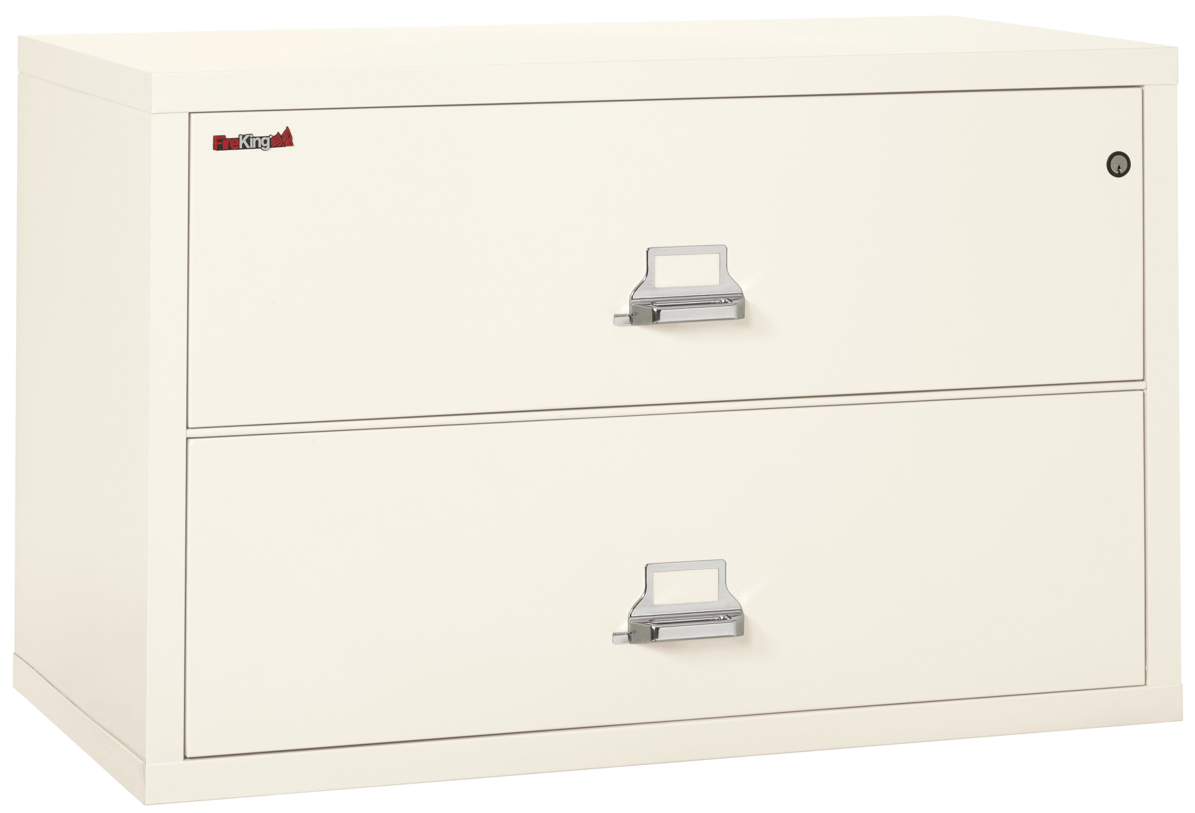 FireKing Classic Lateral File Cabinet - 1-Hour Fire-Rated & High Security - 2, 3, or 4 Drawers - Multiple Colors