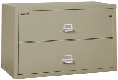 FireKing Classic Lateral File Cabinet - 1-Hour Fire-Rated & High Security - 2, 3, or 4 Drawers - Multiple Colors