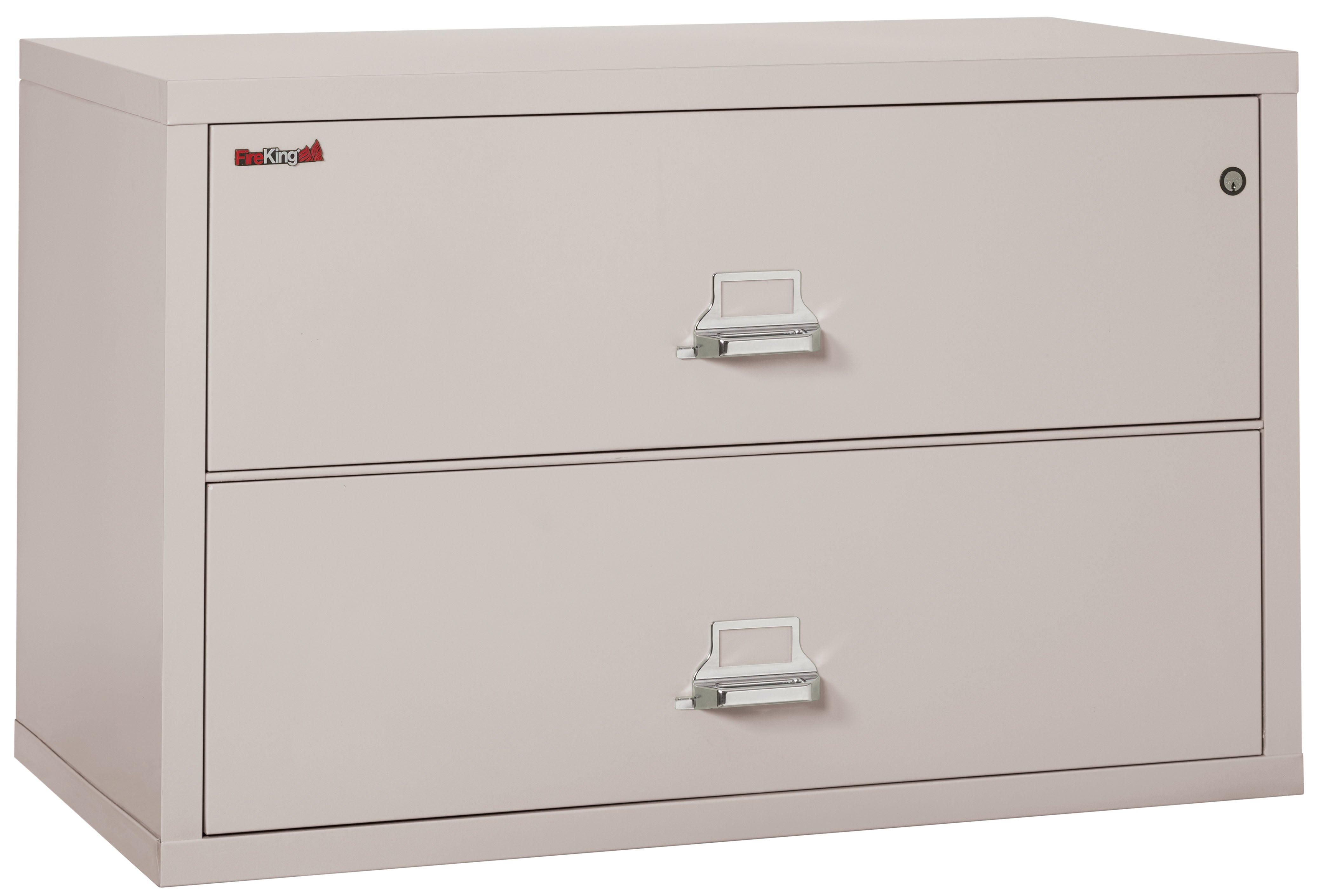 FireKing Classic Lateral File Cabinet - 1-Hour Fire-Rated & High Security - 2, 3, or 4 Drawers - Multiple Colors