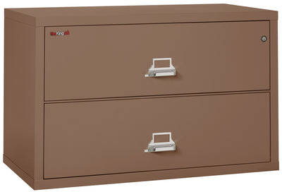 FireKing Classic Lateral File Cabinet - 1-Hour Fire-Rated & High Security - 2, 3, or 4 Drawers - Multiple Colors