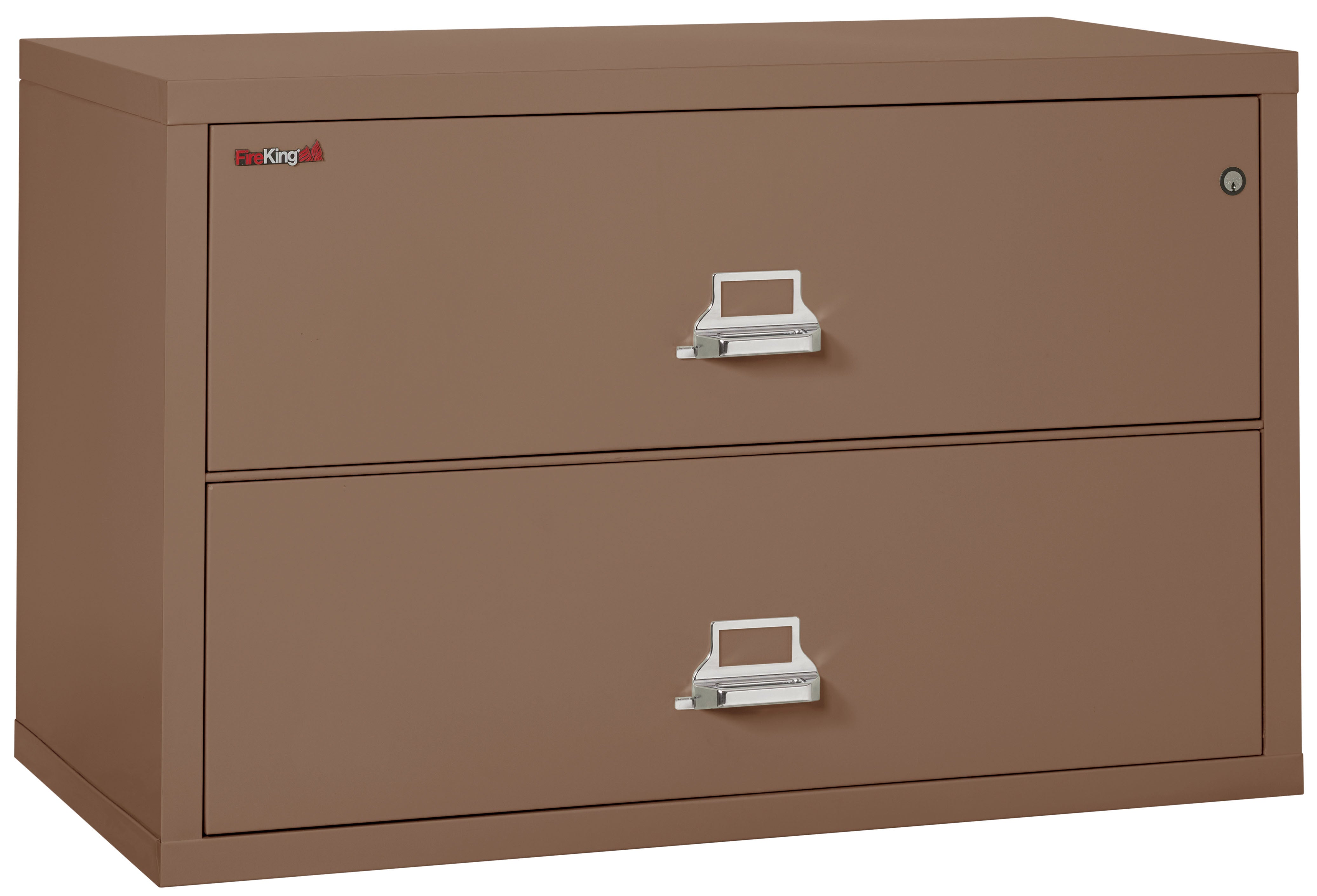 FireKing Classic Lateral File Cabinet - 1-Hour Fire-Rated & High Security - 2, 3, or 4 Drawers - Multiple Colors