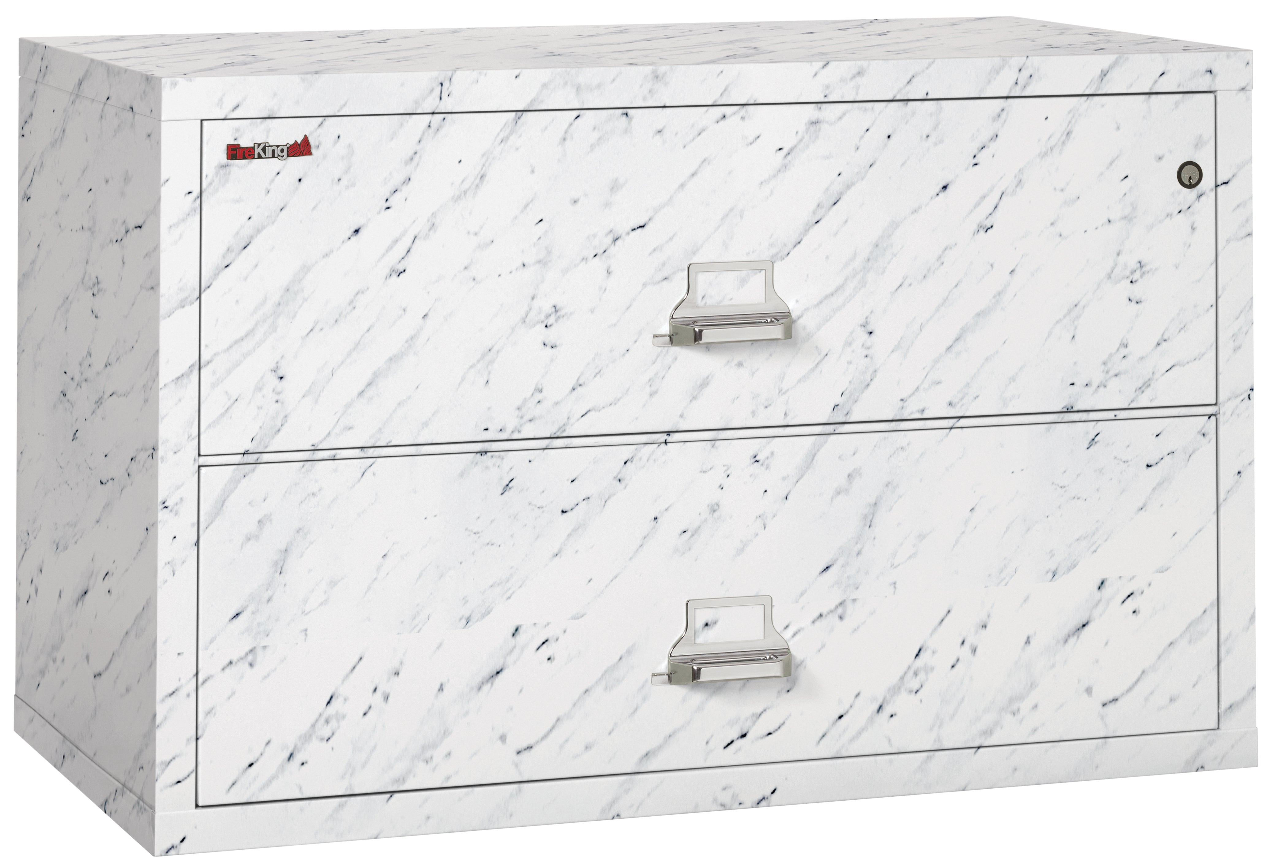 FireKing Classic Lateral File Cabinet - 1-Hour Fire-Rated & High Security - 2, 3, or 4 Drawers - Multiple Colors