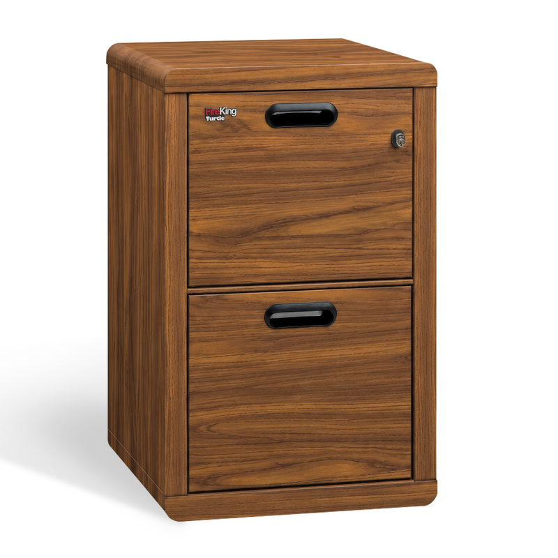 FireKing Turtle Contour Designer Series - Fire Rated File Cabinet, 1-Hour UL, Letter/Legal Filing, 2 or 4 Drawers - Multiple Colors