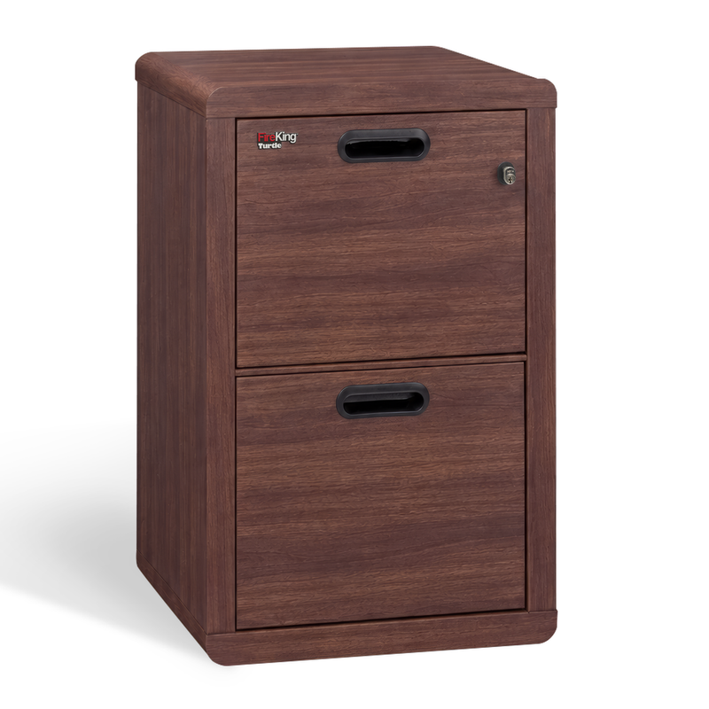 FireKing Turtle Contour Designer Series - Fire Rated File Cabinet, 1-Hour UL, Letter/Legal Filing, 2 or 4 Drawers - Multiple Colors