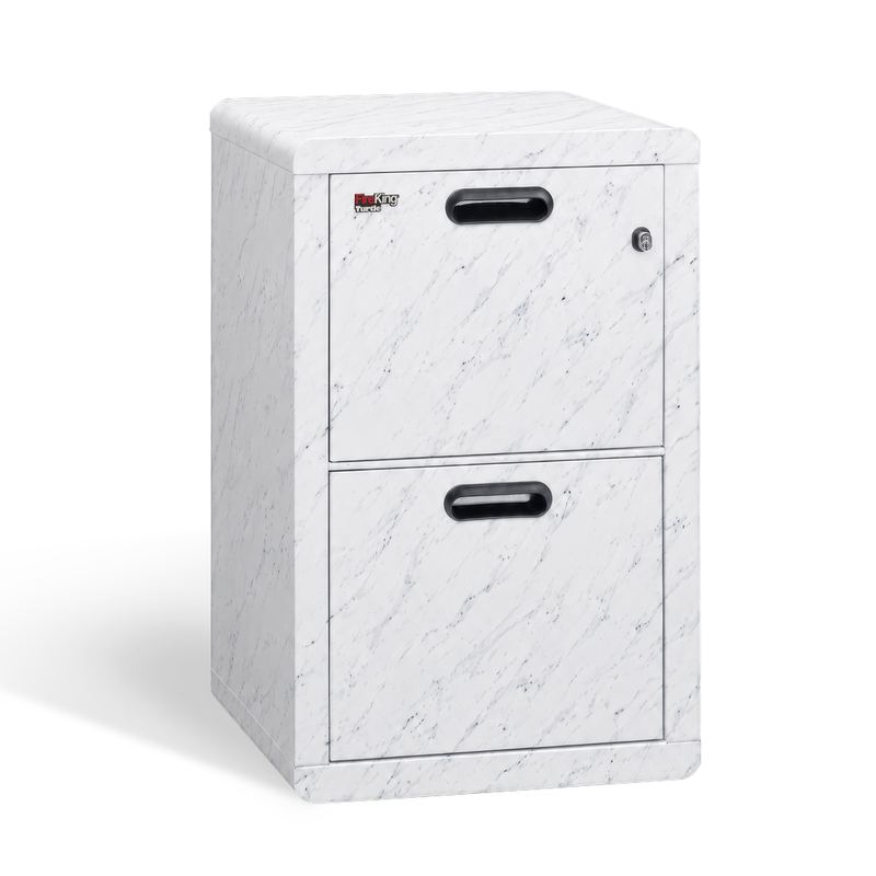FireKing Turtle Contour Designer Series - Fire Rated File Cabinet, 1-Hour UL, Letter/Legal Filing, 2 or 4 Drawers - Multiple Colors