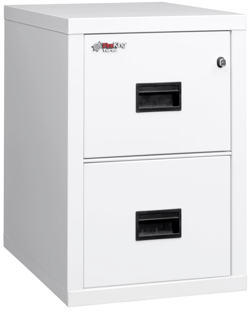 FireKing Turtle Series - Space Saving Vertical File Cabinet - 1-Hour Fire Rated - 2 or 4 Drawers - Multiple Colors