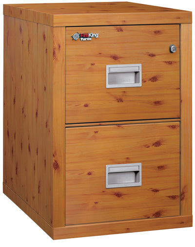 FireKing Turtle Series - Space Saving Vertical File Cabinet - 1-Hour Fire Rated - 2 or 4 Drawers - Multiple Colors