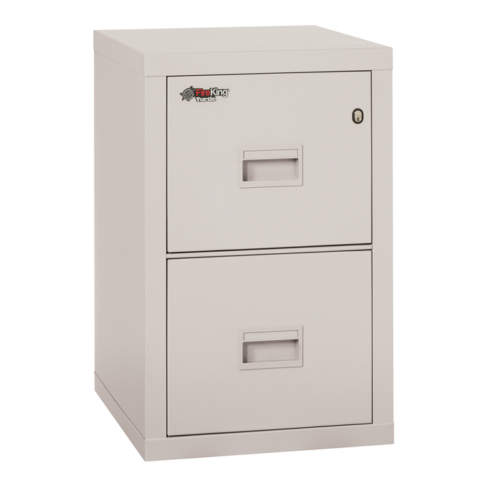 FireKing Turtle Series - Space Saving Vertical File Cabinet - 1-Hour Fire Rated - 2 or 4 Drawers - Multiple Colors