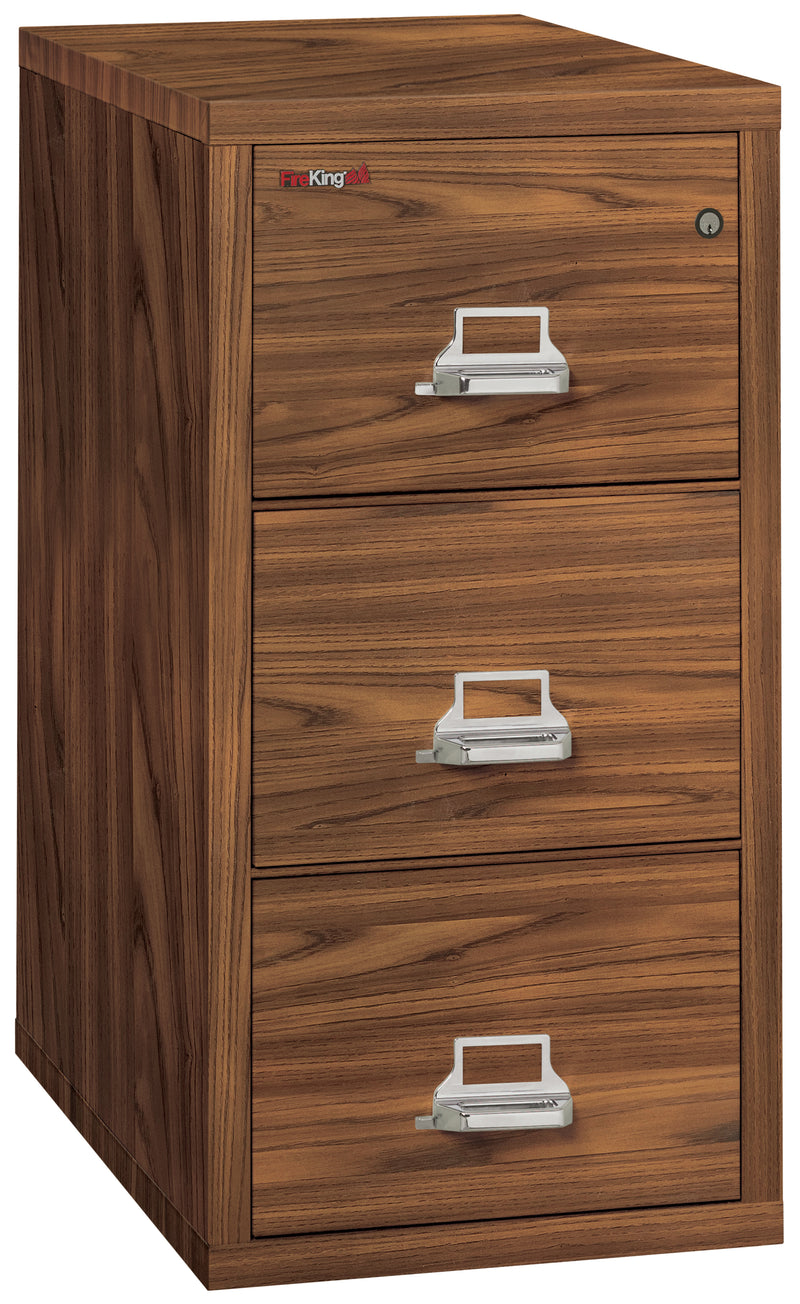 FireKing Designer Series 31" Vertical File Cabinet - 1-Hour Fire-Rated & High Security - 2, 3, or 4 Drawers - 4 Colors