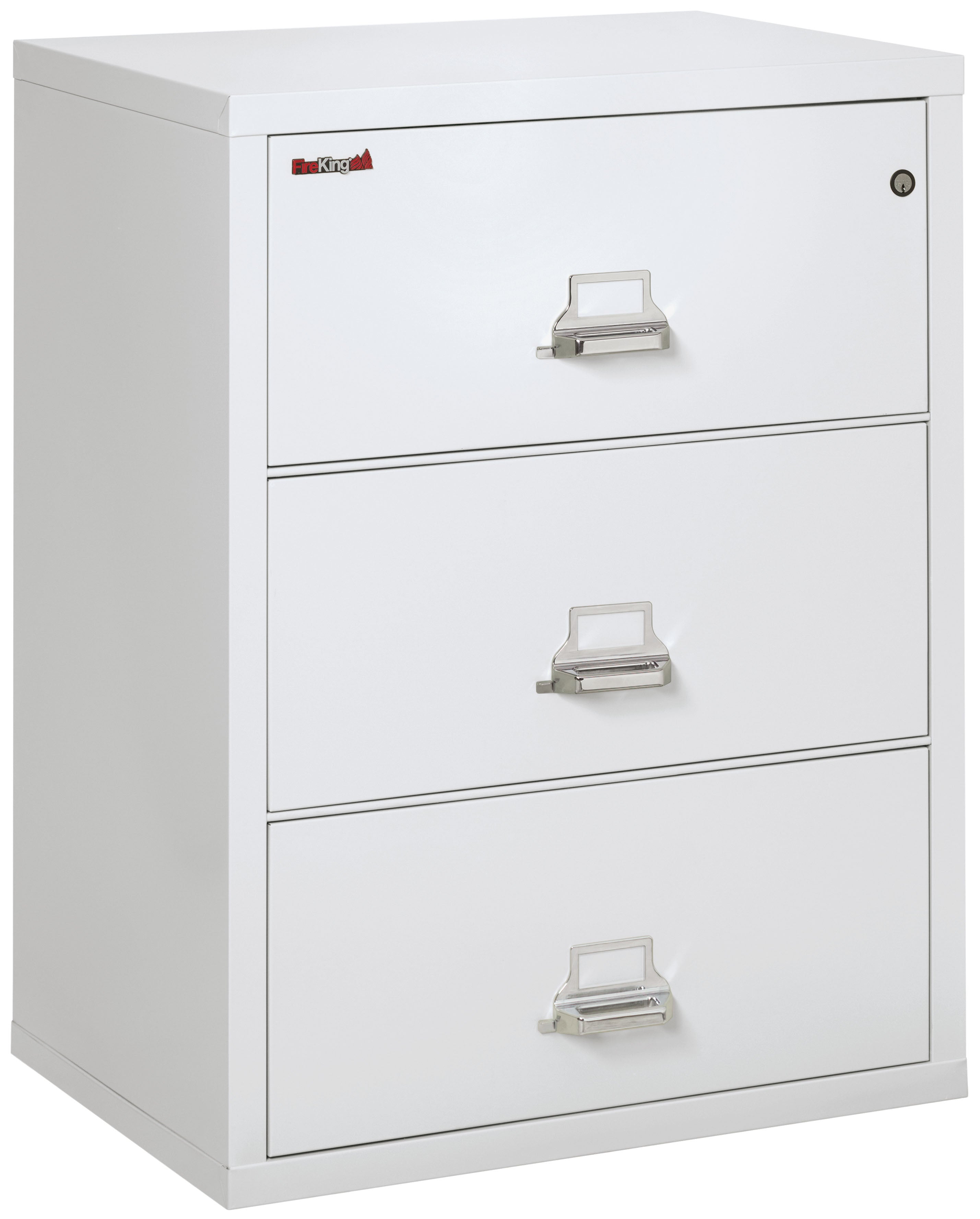 FireKing Classic Lateral File Cabinet - 1-Hour Fire-Rated & High Security - 2, 3, or 4 Drawers - Multiple Colors