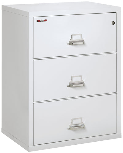 FireKing Classic Lateral File Cabinet - 1-Hour Fire-Rated & High Security - 2, 3, or 4 Drawers - Multiple Colors