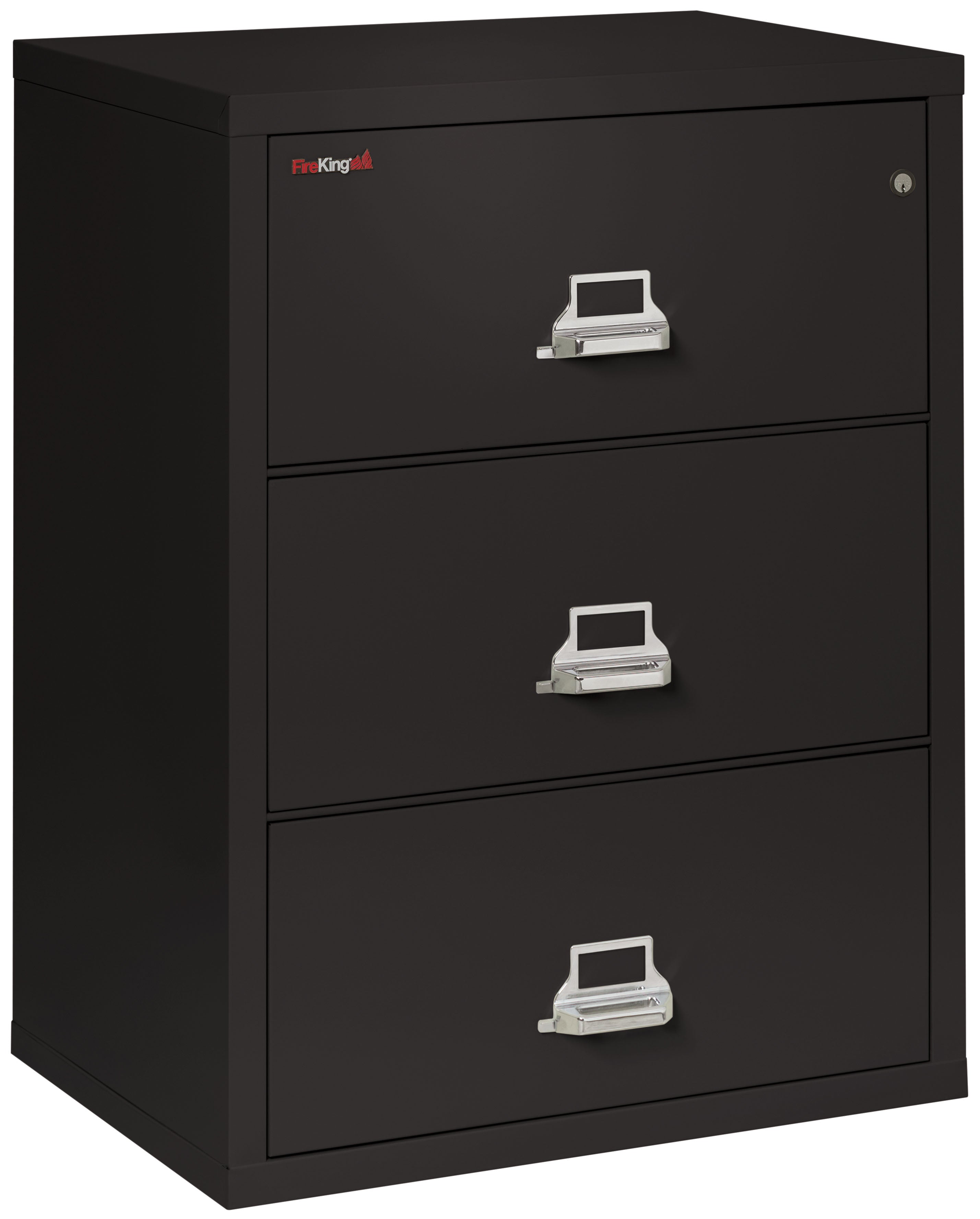 FireKing Classic Lateral File Cabinet - 1-Hour Fire-Rated & High Security - 2, 3, or 4 Drawers - Multiple Colors