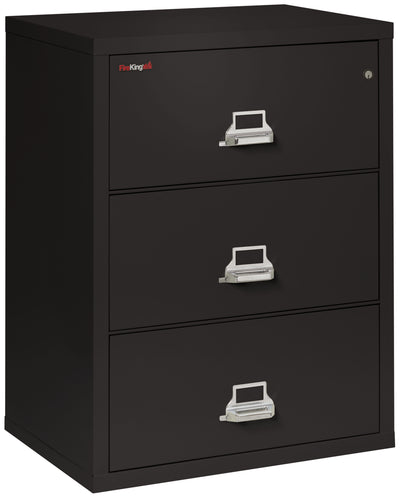 FireKing Classic Lateral File Cabinet - 1-Hour Fire-Rated & High Security - 2, 3, or 4 Drawers - Multiple Colors