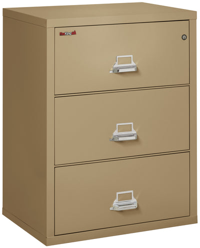 FireKing Classic Lateral File Cabinet - 1-Hour Fire-Rated & High Security - 2, 3, or 4 Drawers - Multiple Colors