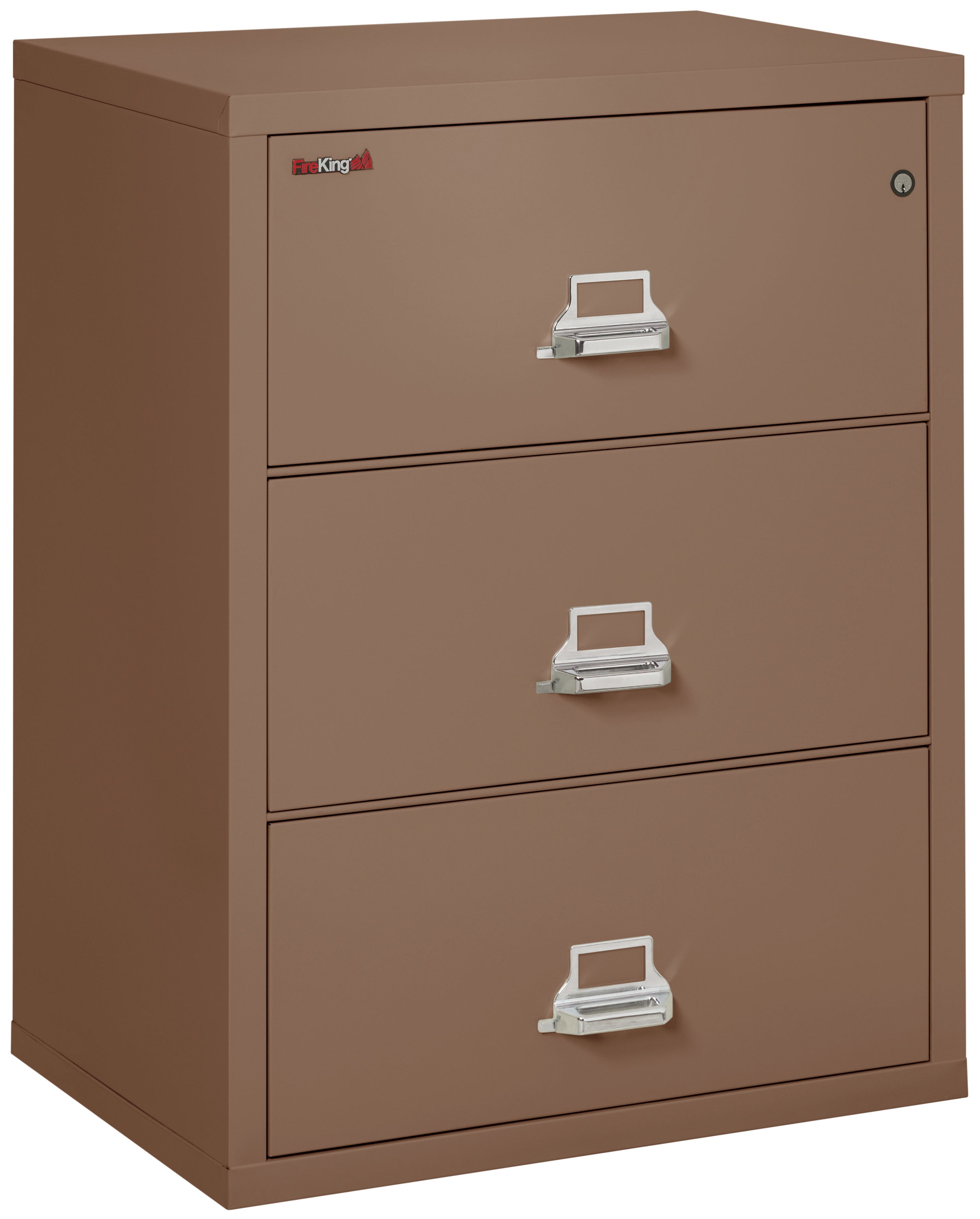 FireKing Classic Lateral File Cabinet - 1-Hour Fire-Rated & High Security - 2, 3, or 4 Drawers - Multiple Colors