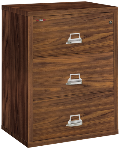 FireKing Classic Lateral File Cabinet - 1-Hour Fire-Rated & High Security - 2, 3, or 4 Drawers - Multiple Colors