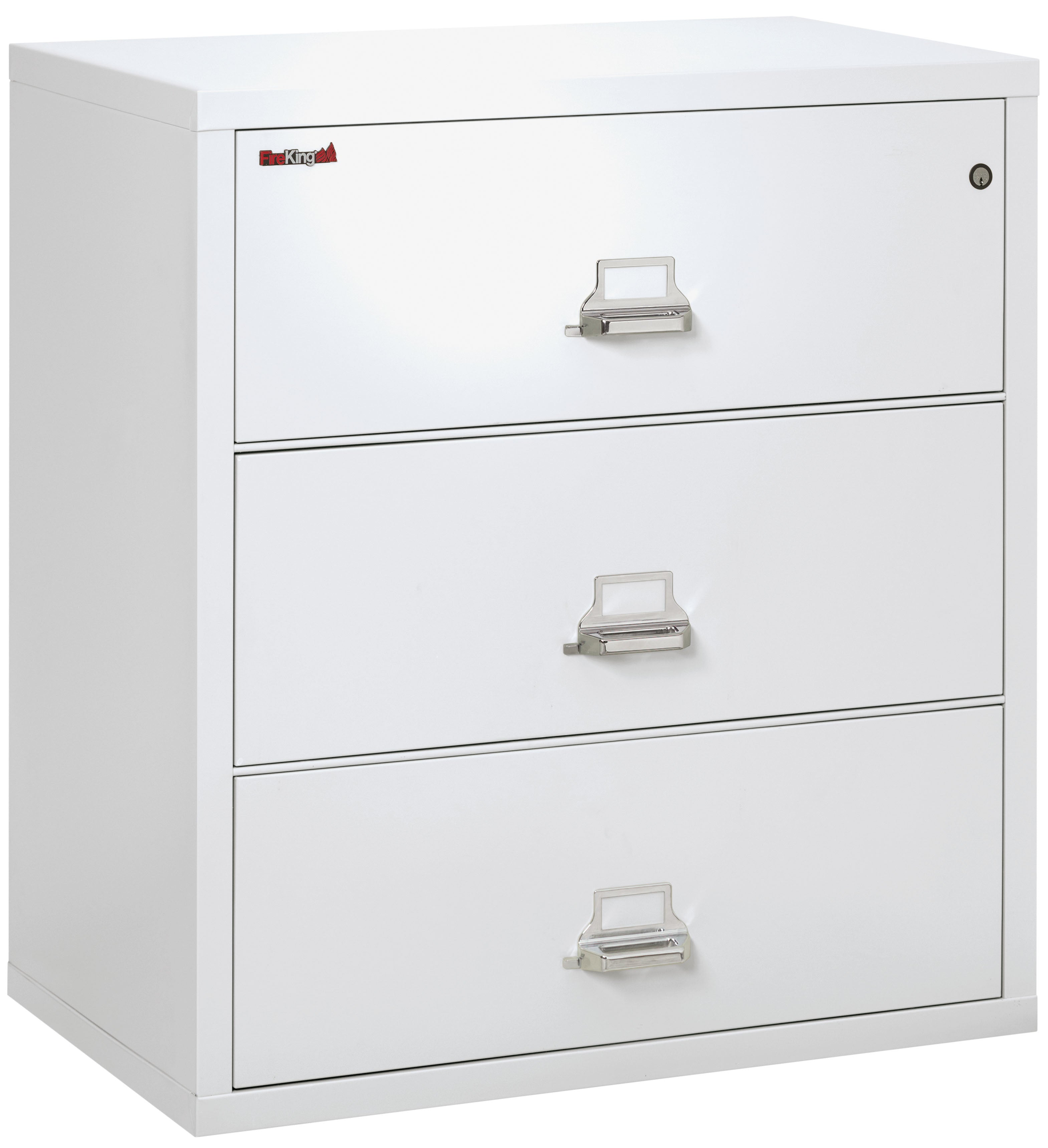 FireKing Classic Lateral File Cabinet - 1-Hour Fire-Rated & High Security - 2, 3, or 4 Drawers - Multiple Colors