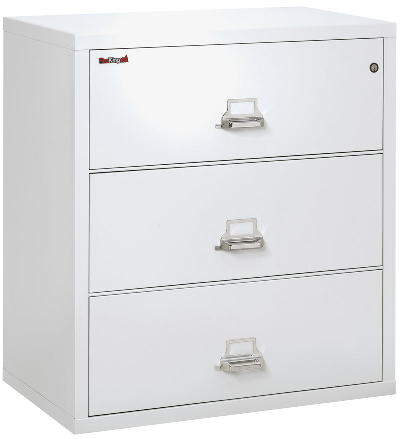 FireKing Classic Lateral File Cabinet - 1-Hour Fire-Rated & High Security - 2, 3, or 4 Drawers - 11 Colors