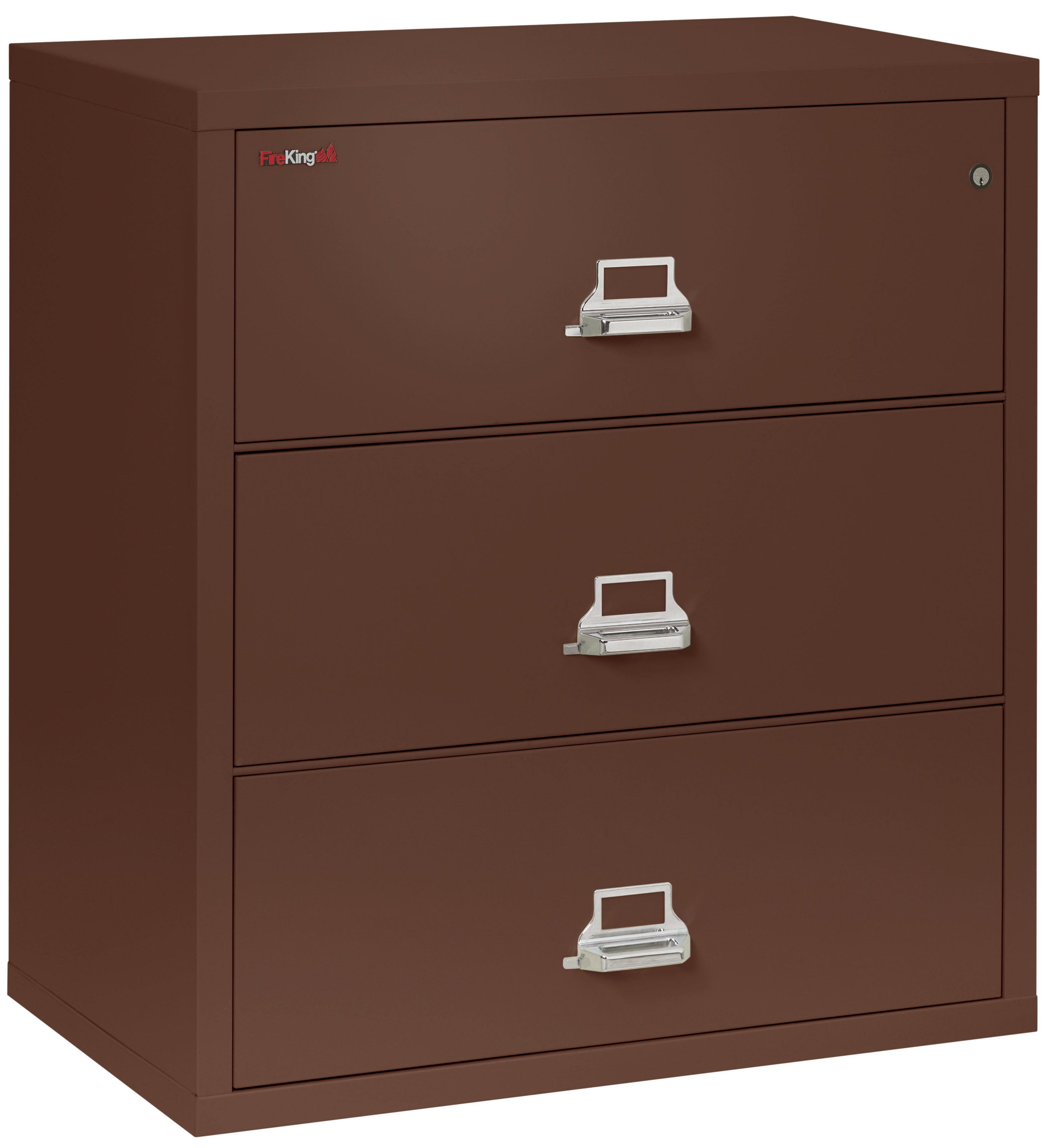 FireKing Classic Lateral File Cabinet - 1-Hour Fire-Rated & High Security - 2, 3, or 4 Drawers - Multiple Colors