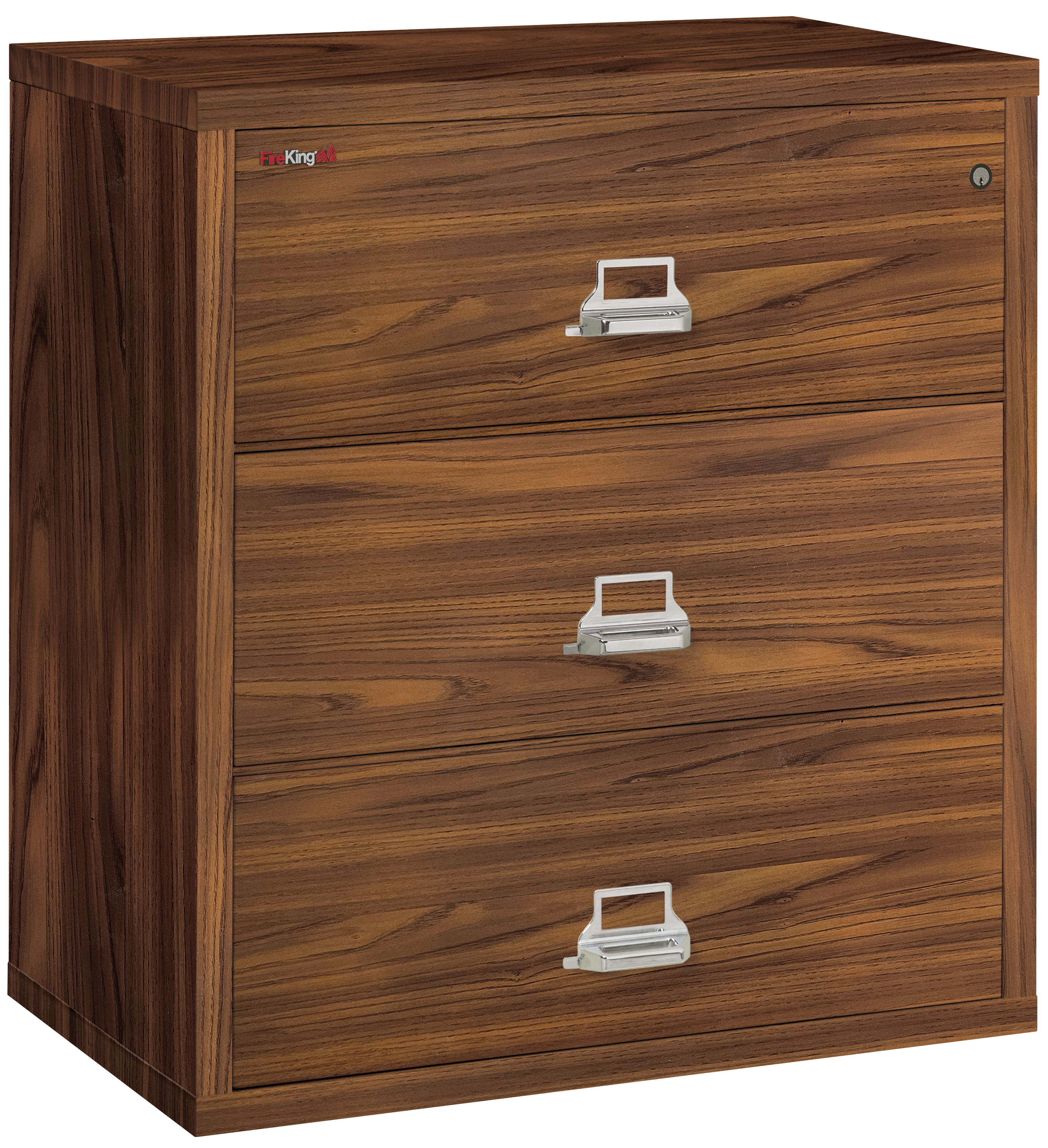 FireKing Classic Lateral File Cabinet - 1-Hour Fire-Rated & High Security - 2, 3, or 4 Drawers - Multiple Colors