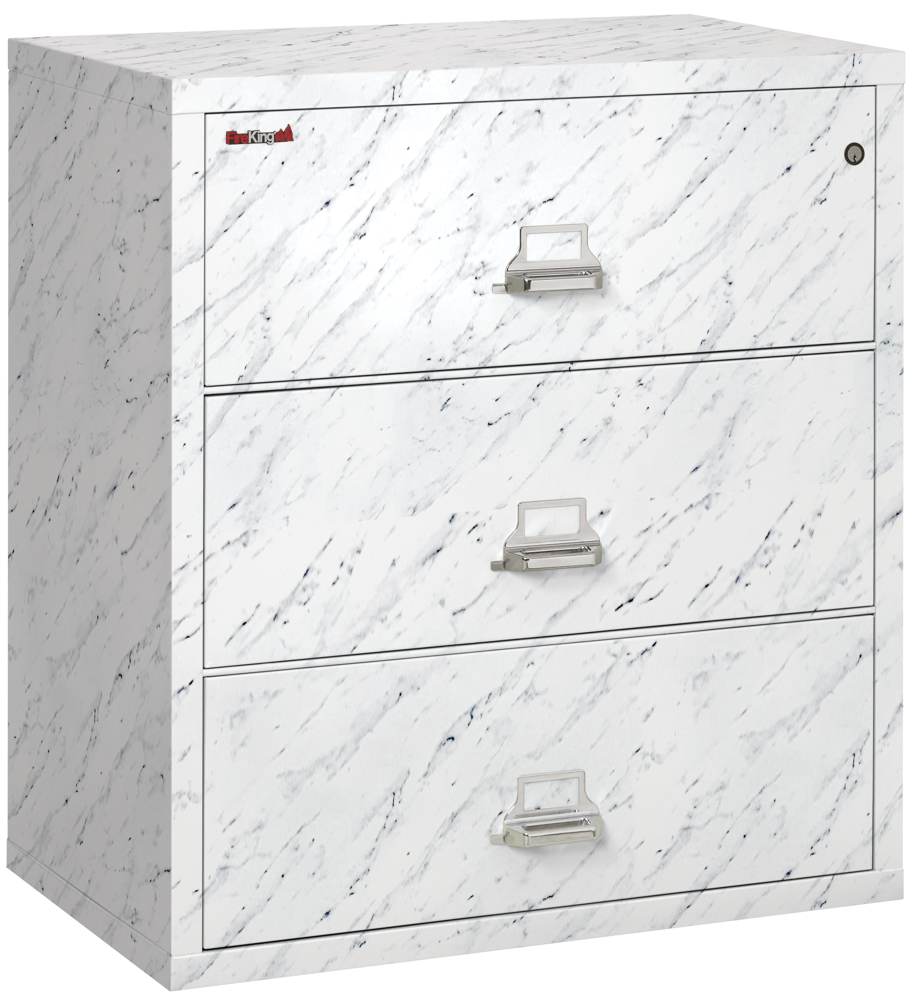 FireKing Classic Lateral File Cabinet - 1-Hour Fire-Rated & High Security - 2, 3, or 4 Drawers - Multiple Colors
