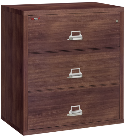 FireKing Classic Lateral File Cabinet - 1-Hour Fire-Rated & High Security - 2, 3, or 4 Drawers - Multiple Colors
