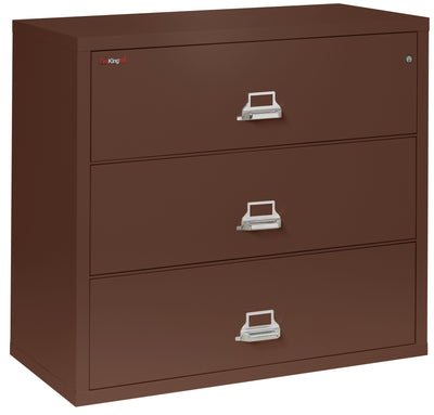 FireKing Classic Lateral File Cabinet - 1-Hour Fire-Rated & High Security - 2, 3, or 4 Drawers - Multiple Colors