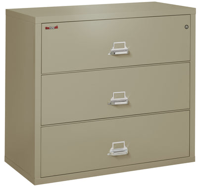 FireKing Classic Lateral File Cabinet - 1-Hour Fire-Rated & High Security - 2, 3, or 4 Drawers - Multiple Colors