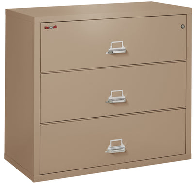 FireKing Classic Lateral File Cabinet - 1-Hour Fire-Rated & High Security - 2, 3, or 4 Drawers - Multiple Colors