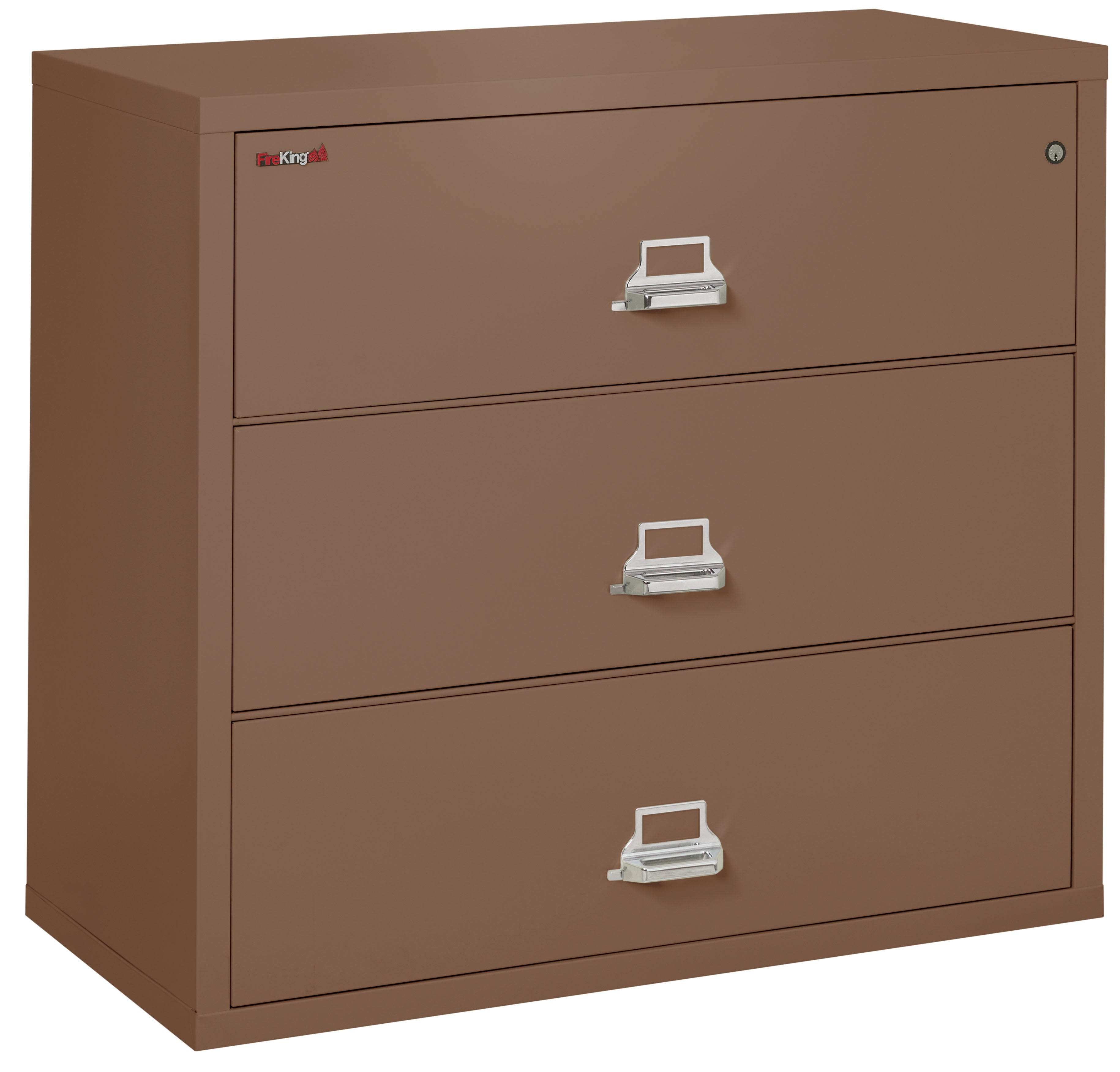 FireKing Classic Lateral File Cabinet - 1-Hour Fire-Rated & High Security - 2, 3, or 4 Drawers - Multiple Colors