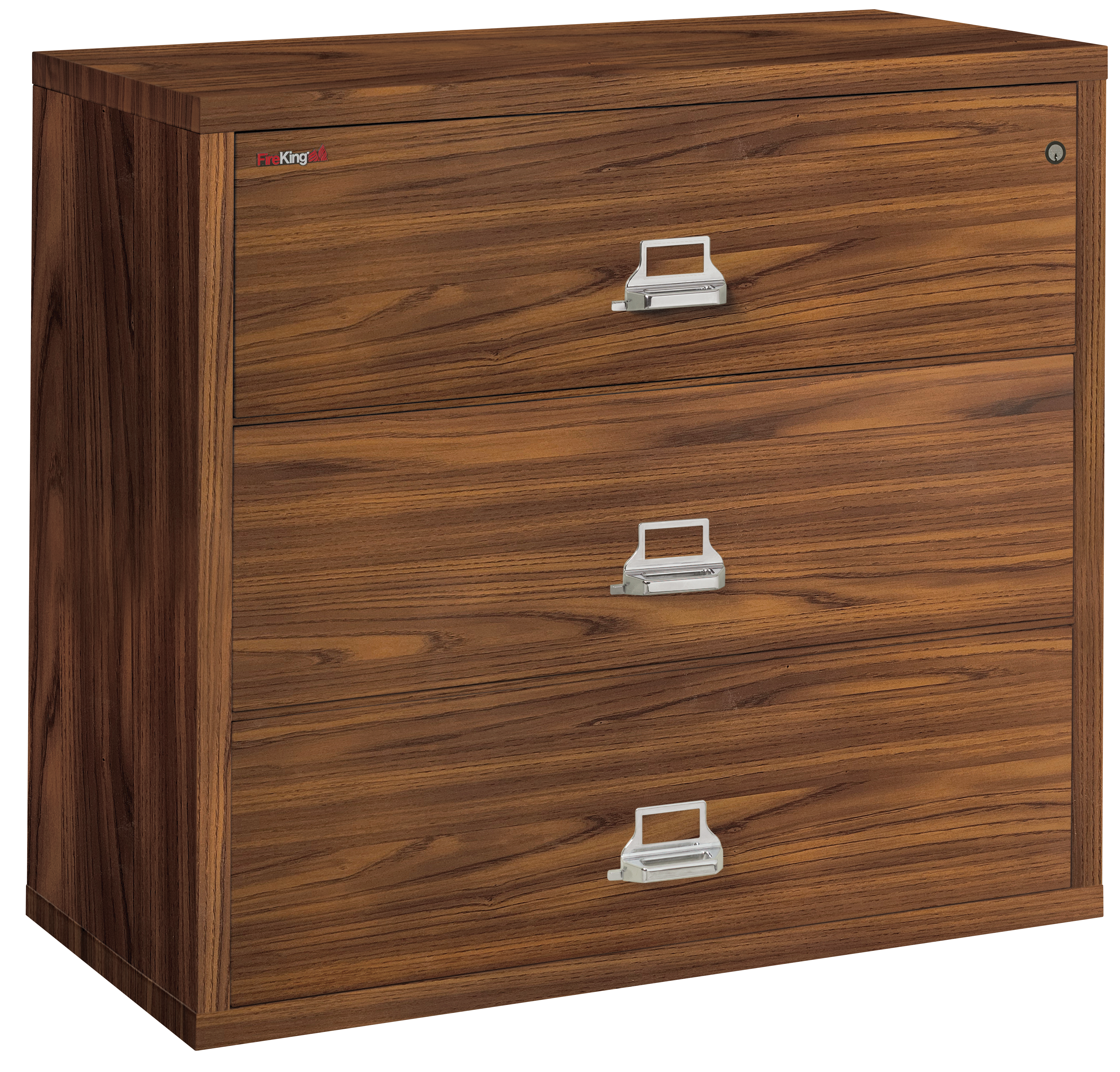 FireKing Classic Lateral File Cabinet - 1-Hour Fire-Rated & High Security - 2, 3, or 4 Drawers - Multiple Colors