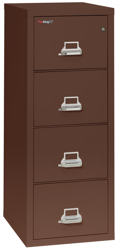 FireKing High Security - 25" Deep Vertical File Cabinet - 2 or 4 Drawers - Multiple Colors