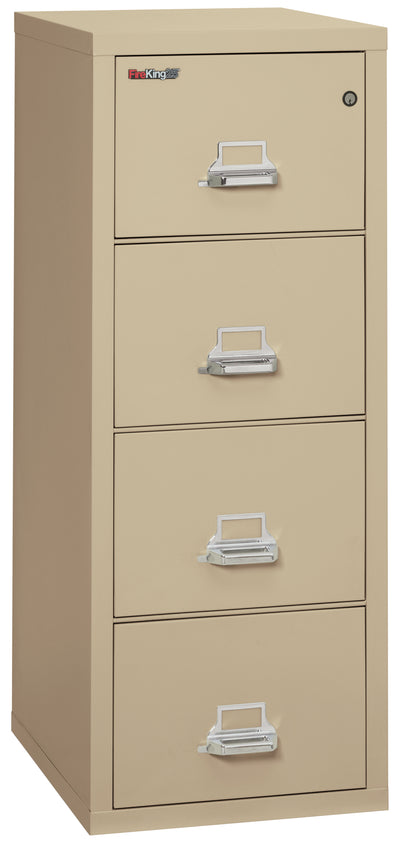 FireKing High Security - 25" Deep Vertical File Cabinet - 2 or 4 Drawers - Multiple Colors