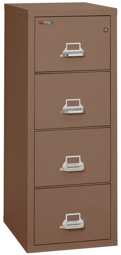 FireKing High Security - 25" Deep Vertical File Cabinet - 2 or 4 Drawers - Multiple Colors