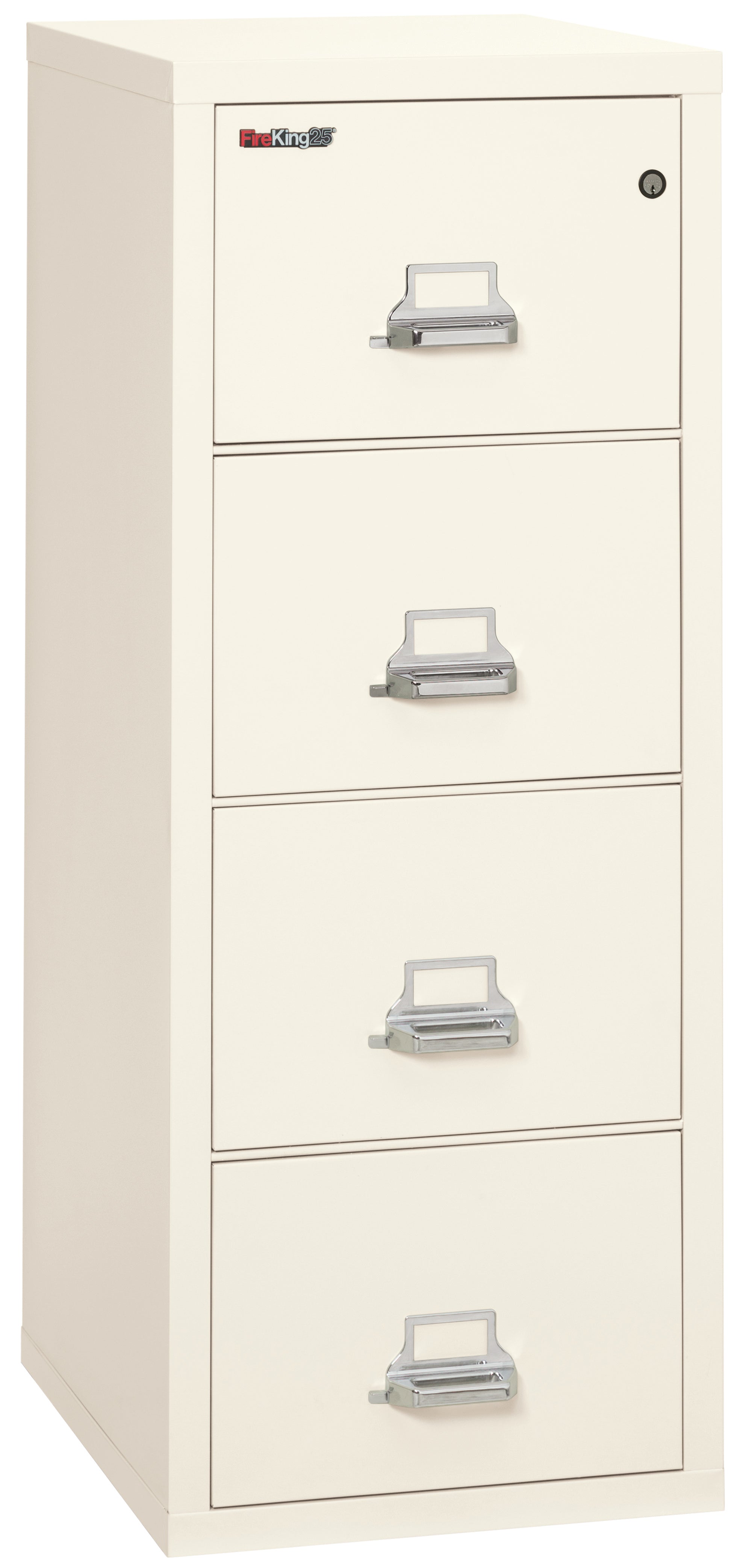 FireKing High Security - 25" Deep Vertical File Cabinet - 2 or 4 Drawers - Multiple Colors