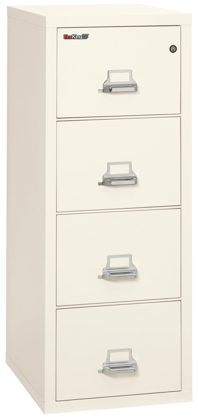 FireKing High Security - 25" Deep Vertical File Cabinet - 2 or 4 Drawers - 11 Colors