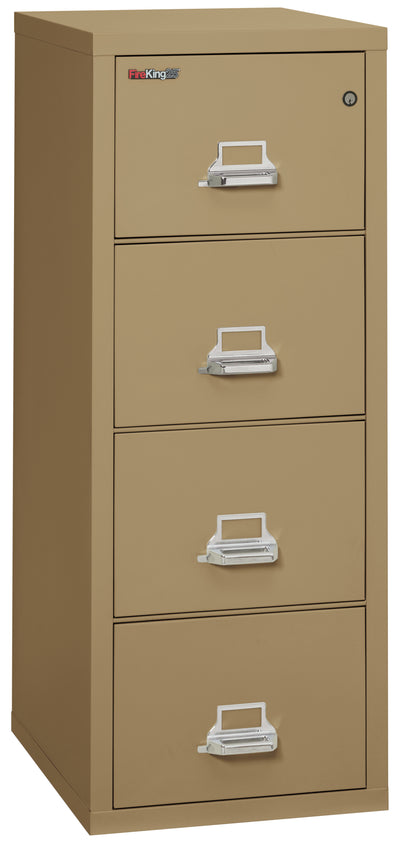 FireKing High Security - 25" Deep Vertical File Cabinet - 2 or 4 Drawers - Multiple Colors