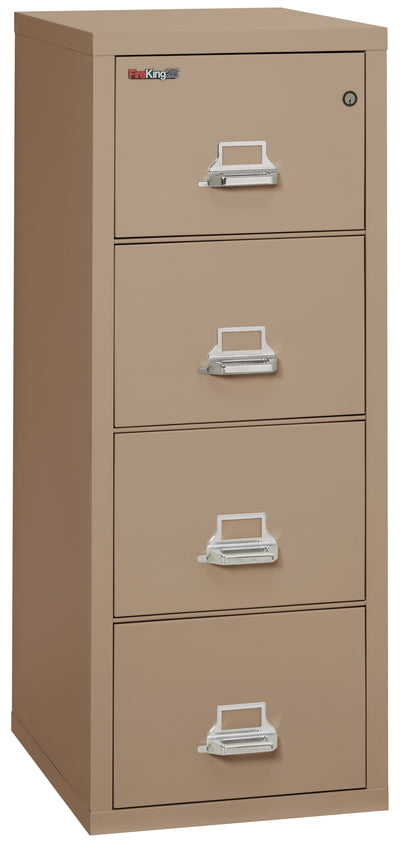 FireKing High Security - 25" Deep Vertical File Cabinet - 2 or 4 Drawers - Multiple Colors