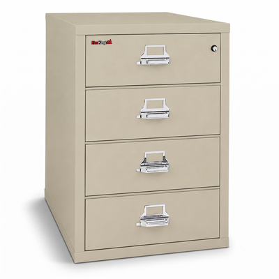 FireKing 1-Hour Fire Rated Card, Check, & Note File Cabinet - 4 or 6 Drawers - 11 Colors