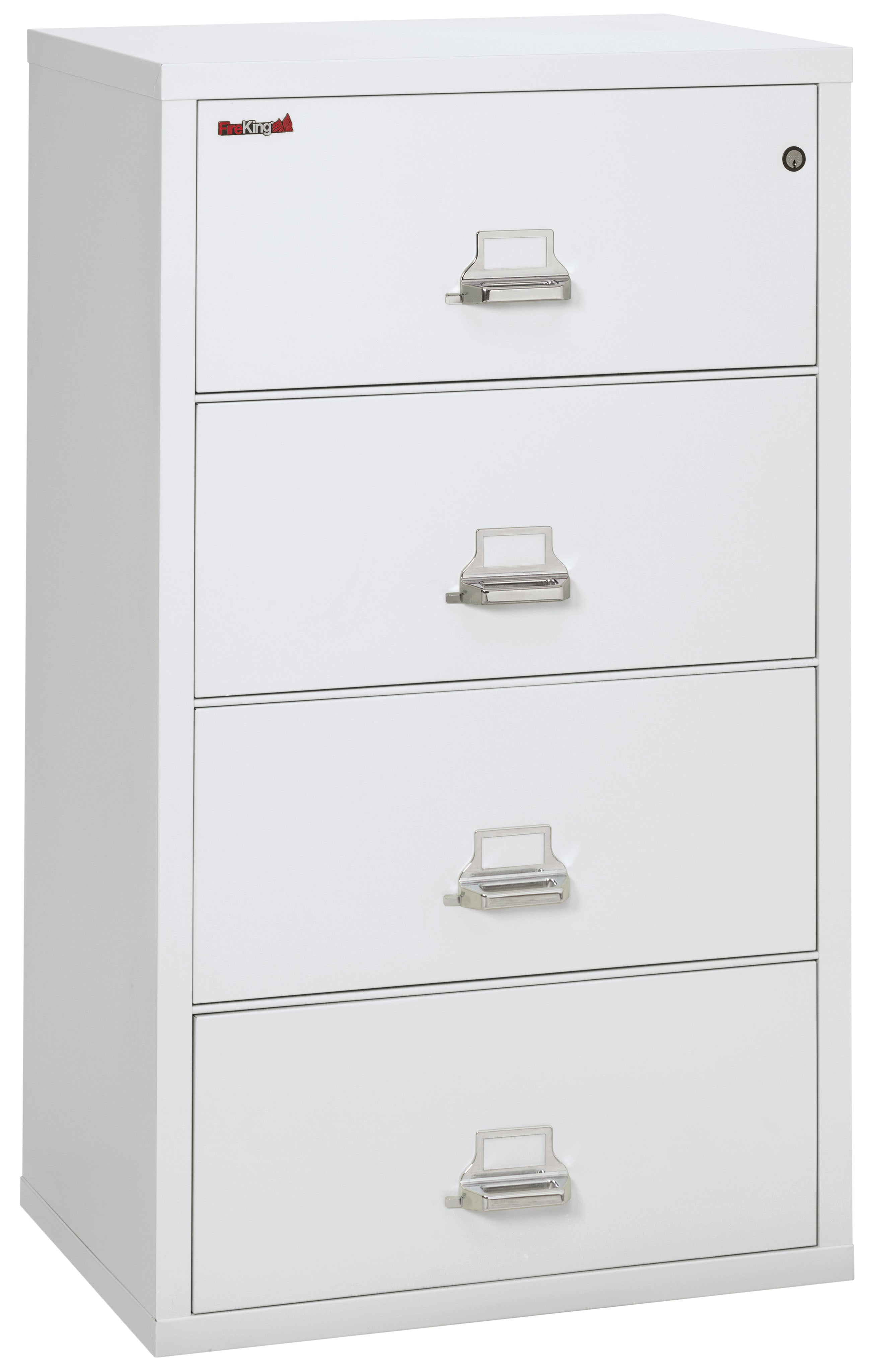 FireKing Classic Lateral File Cabinet - 1-Hour Fire-Rated & High Security - 2, 3, or 4 Drawers - Multiple Colors