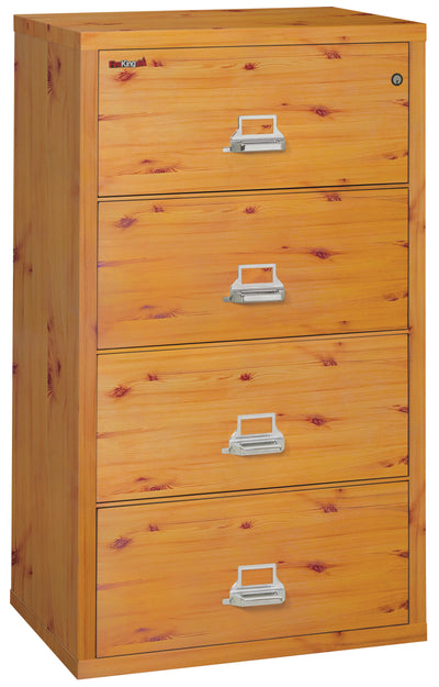FireKing Classic Lateral File Cabinet - 1-Hour Fire-Rated & High Security - 2, 3, or 4 Drawers - Multiple Colors