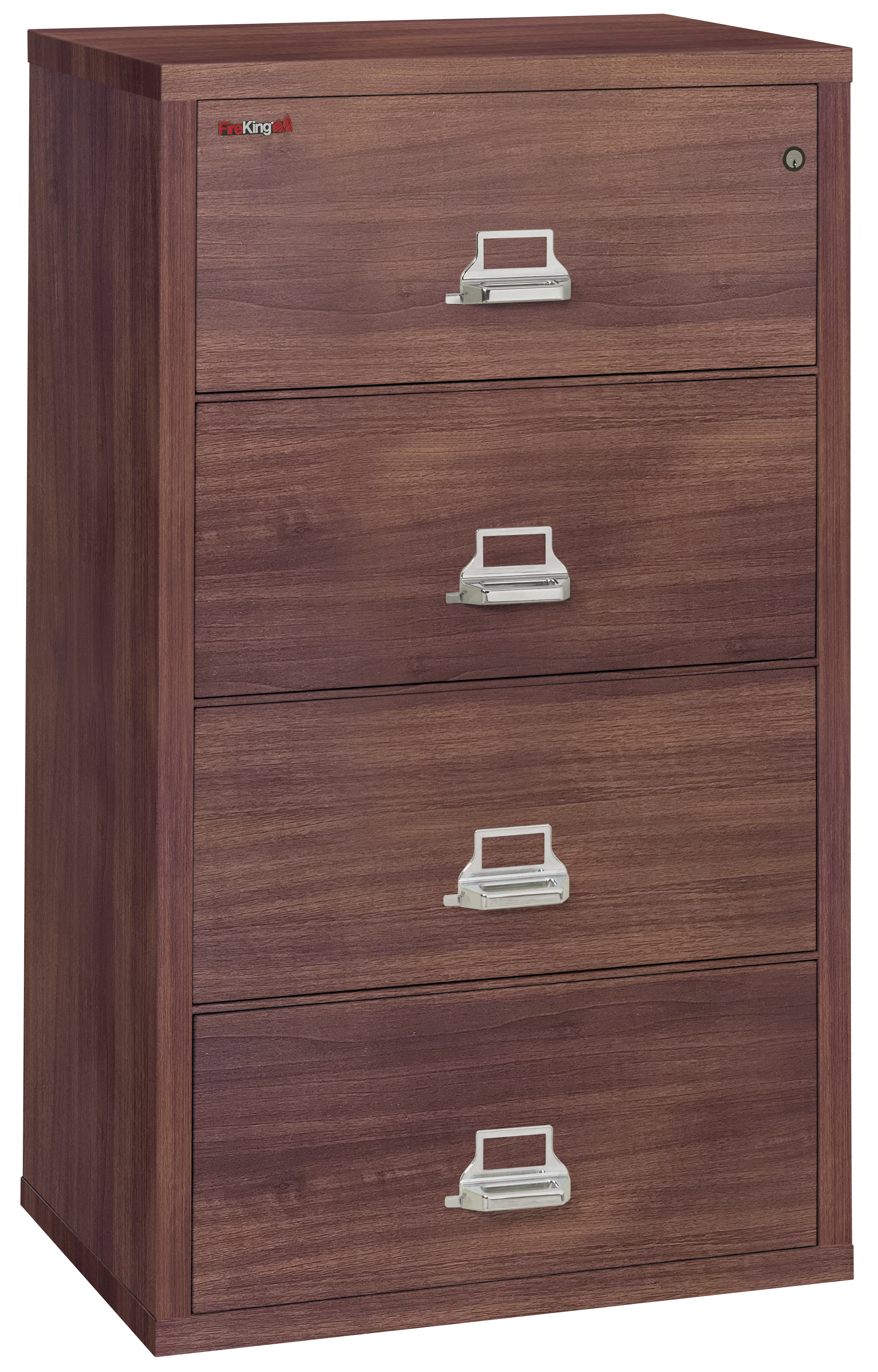 FireKing Classic Lateral File Cabinet - 1-Hour Fire-Rated & High Security - 2, 3, or 4 Drawers - Multiple Colors