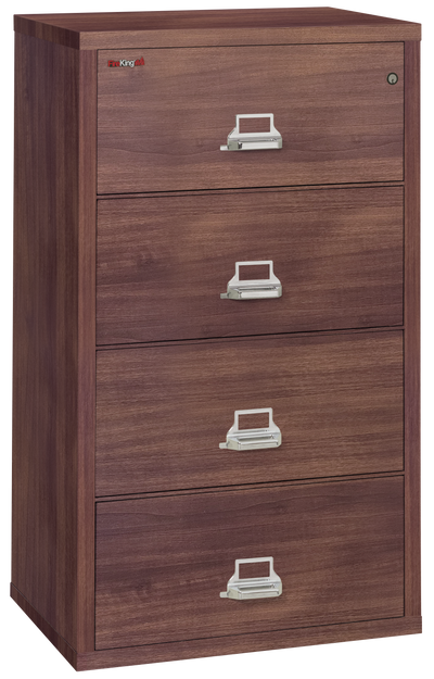 FireKing Classic Lateral File Cabinet - 1-Hour Fire-Rated & High Security - 2, 3, or 4 Drawers - Multiple Colors
